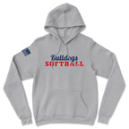 Unisex Bulldogs Softball Heavy Blend Hoodie