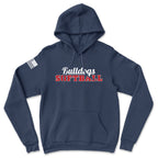 Unisex Bulldogs Softball Heavy Blend Hoodie