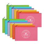 Original Clean Canvas Zippered Fizz Pouch - 10 Pack