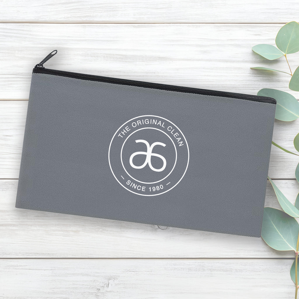 Original Clean Canvas Zippered Fizz Pouch - Single