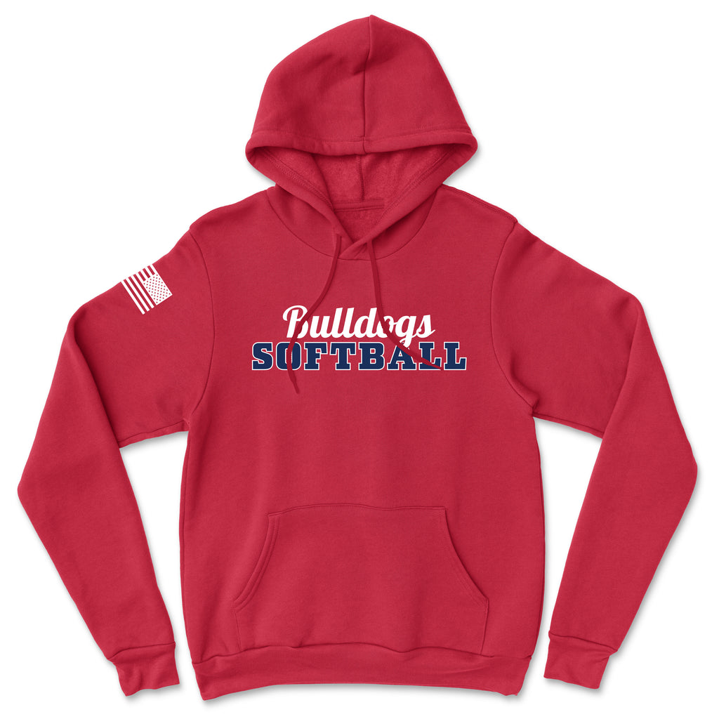 Youth Bulldogs Softball Softstyle® Midweight Hoodie
