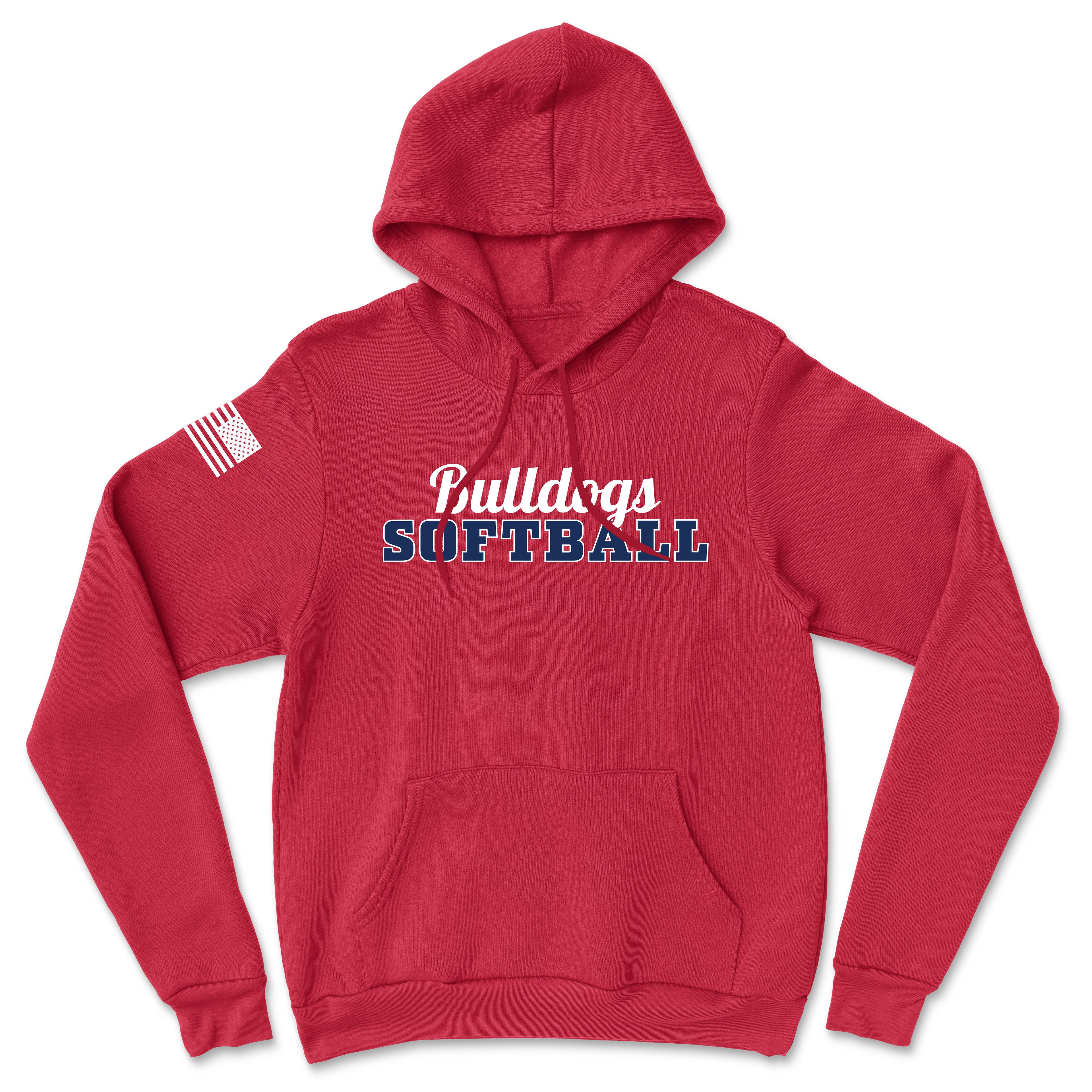 Youth Bulldogs Softball Softstyle® Midweight Hoodie