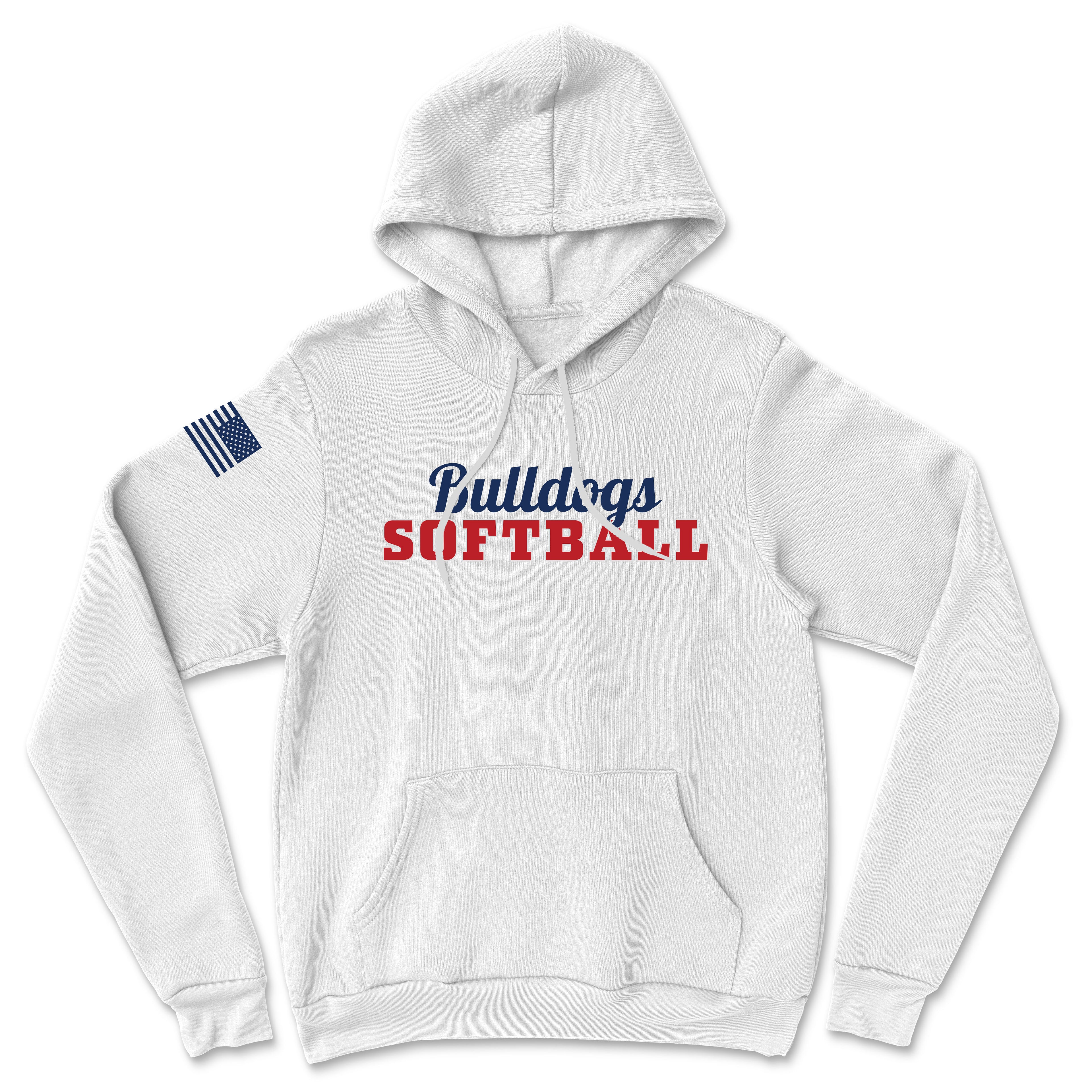 Unisex Bulldogs Softball Softstyle® Midweight Hoodie