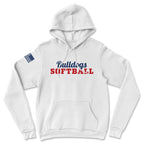 Unisex Bulldogs Softball Heavy Blend Hoodie