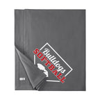 Bulldogs Softball Fleece Stadium Blanket