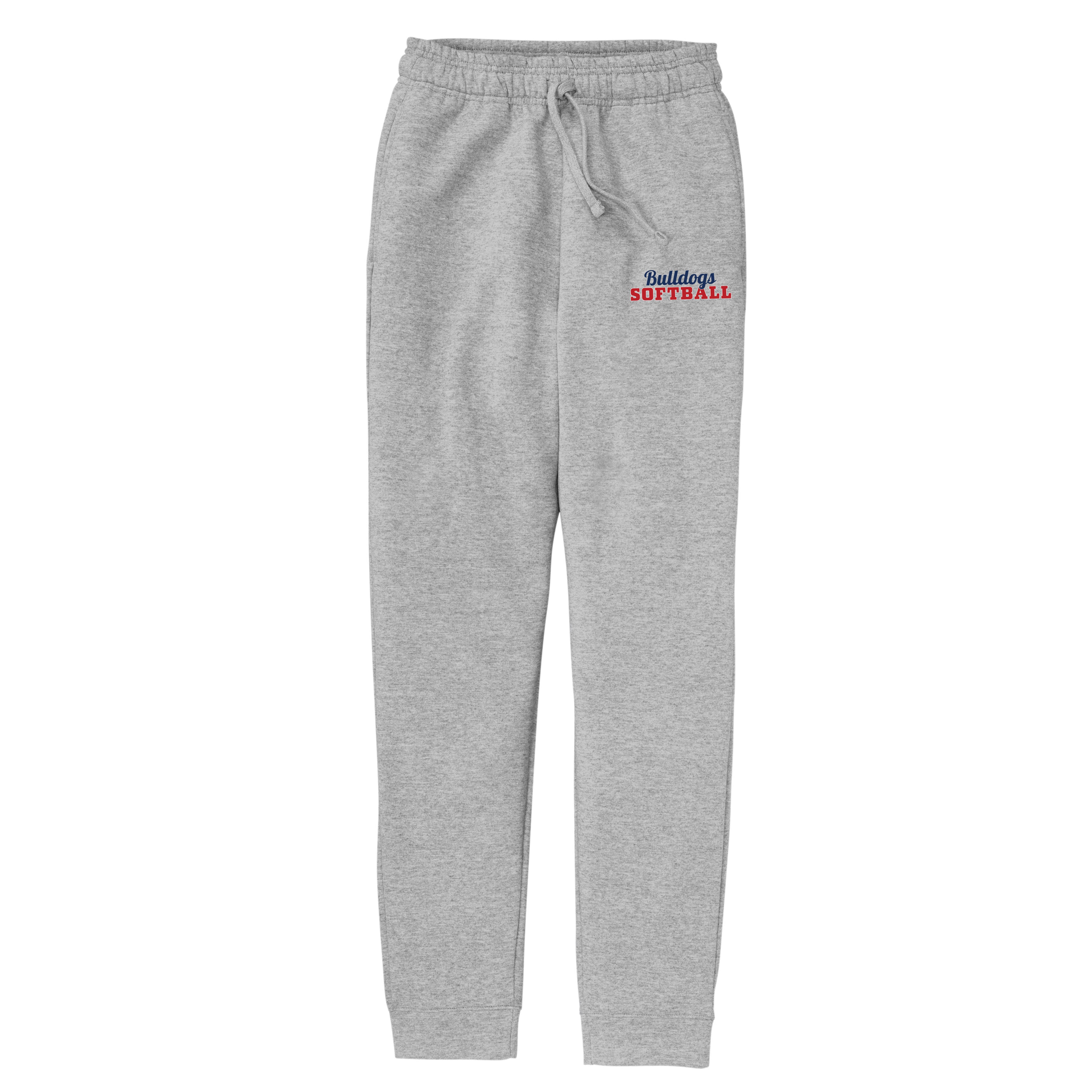 Unisex Bulldogs Softball Fleece Jogger