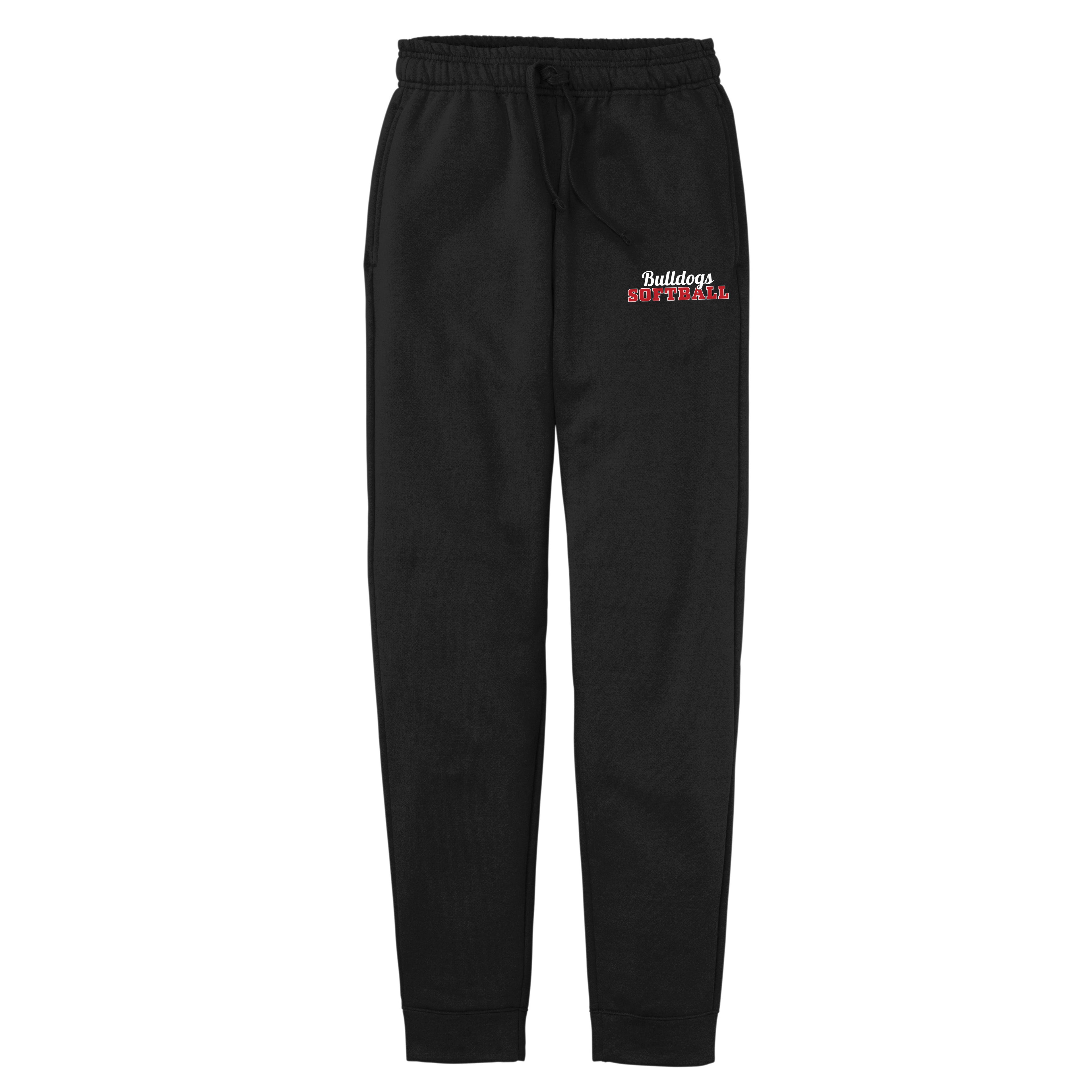 Unisex Bulldogs Softball Fleece Jogger