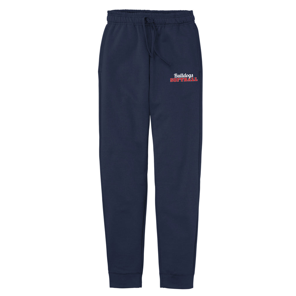 Unisex Bulldogs Softball Fleece Jogger