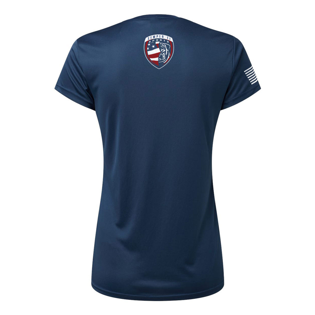 Women's Bulldogs Softball Base Performance T-Shirt