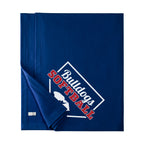 Bulldogs Softball Fleece Stadium Blanket