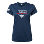 Women's Bulldogs Softball Base Performance T-Shirt