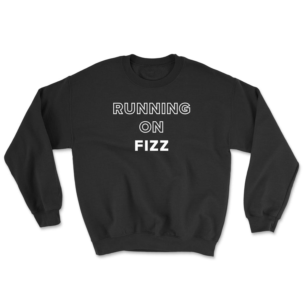 Running on Fizz Heavy Blend Crewneck Sweatshirt